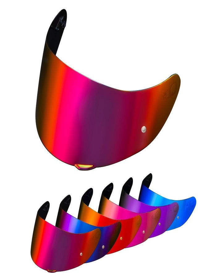 PSLER k1s Visor - k1 Helmet Visor k3 sv Tinted Visor k5 Face Shield Replacement for k1 k1s k3 sv k5,Deep Purplish Red - Image 1