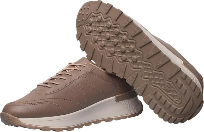 Liger Women's Lace-Up Easy-to-Wear Seasonal Sneaker Sports Shoes Mink