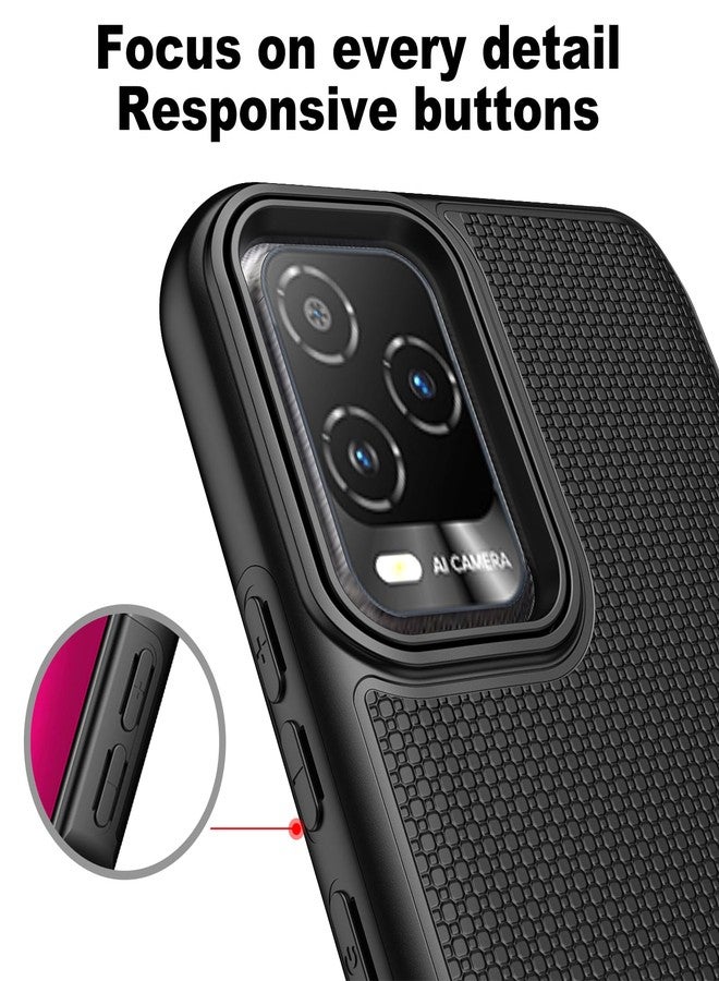 Ailiber for BLU View 5 Pro B170D Case, BLU View 5 Pro Phone Case, with Screen Protector, Dual Layer Shockproof Protective, Silicone Bumper Non Slip Back, Heavy Duty Rugged Cell Phone Cover-Black - Image 5