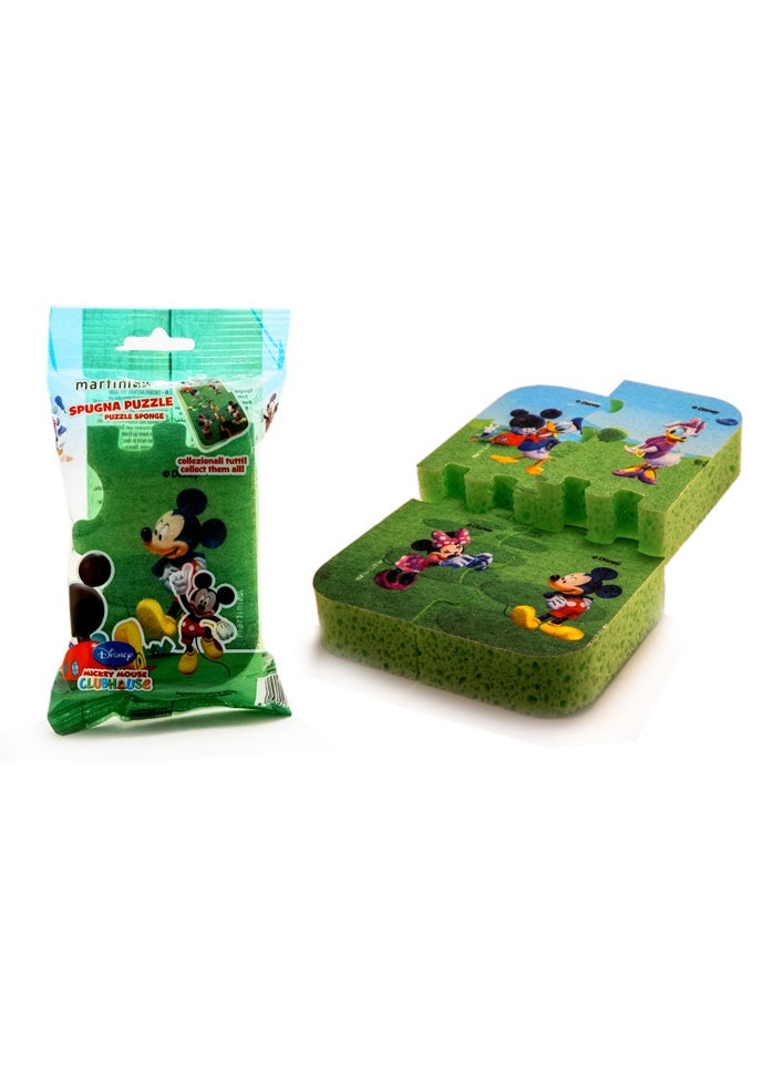 Martini Disney Baby Sponge Mickey Mouse | Soft & Gentle Bath Sponge for Babies & Kids