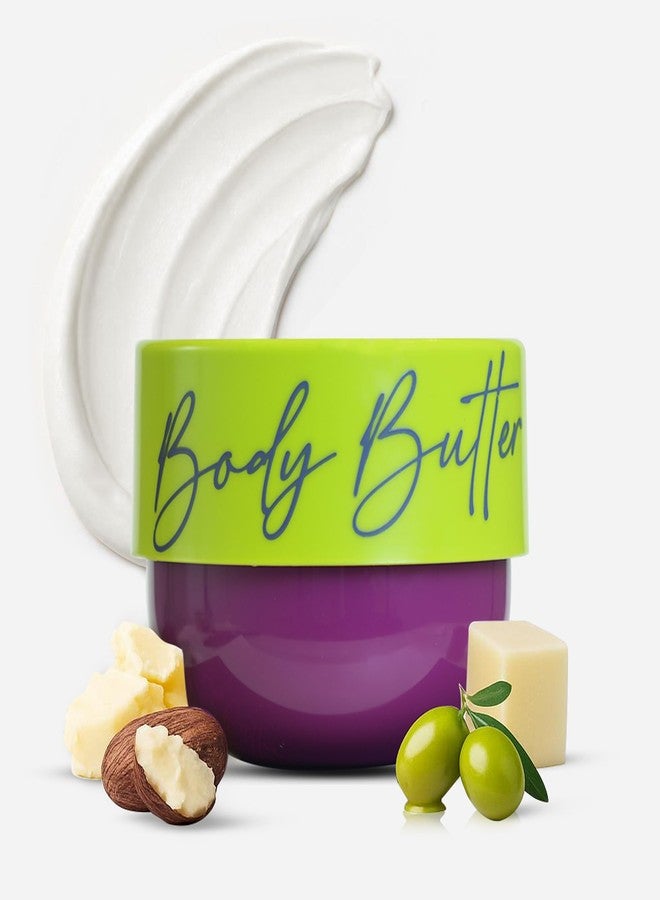 Labolia Beaute Shea & Cocoa Body Butter for 48H Hydration, SoftGlow & Deep Nourishment for Dry Skin 200gm, Pack of 1 - Image 1