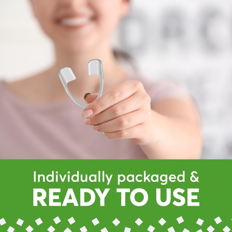 Plackers Grind No More Night Guard, Nighttime Protection for Teeth, BPA Free, Sleep Well, Ready to Wear, Disposable, One Size Fits All, 16 Count - Image 4