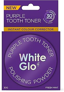 White Glo Purple Tooth Toner Whitening Powder