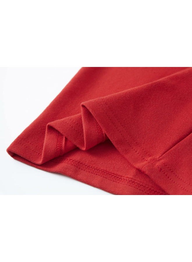 Winging Day Thermal Underwear Set Girls Boys Long Johns Kids Pajamas Pjs, Red, 2 Years - Image 4