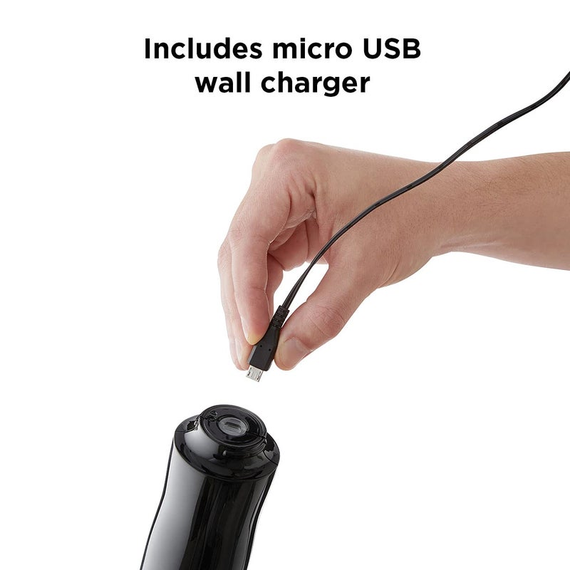 rabbit Rabbit Automatic Electric Corkscrew Wine Bottle Opener, One Size, Shiny Black  - Image 5