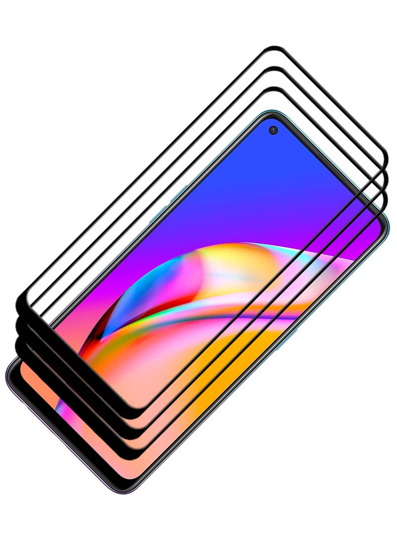 ACLIX 3 Pieces Antistatic ESD Dustproof Premium Quality High Definition Tempered Glass Screen Protector Designed For Oppo A94 5G - Image 1