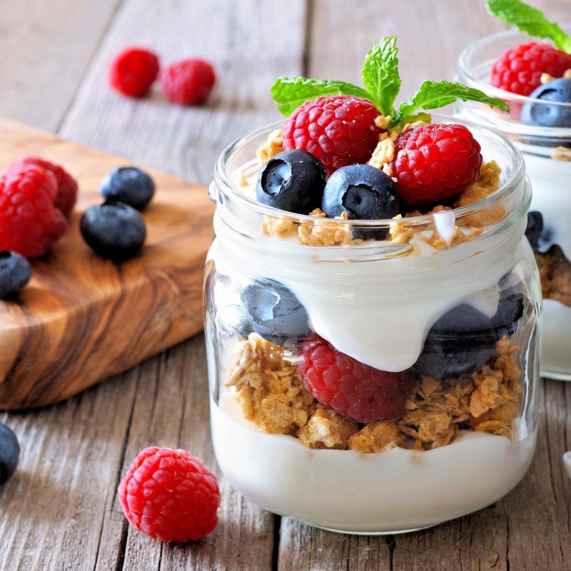 SHOWIN Overnight Oats Containers with Lids, 16oz Glass Jars with Lids 8 pcs, Apricot, Wide Mouth Mason jars for Salad, Yogurt, Snacks, Meal Prep - Image 5