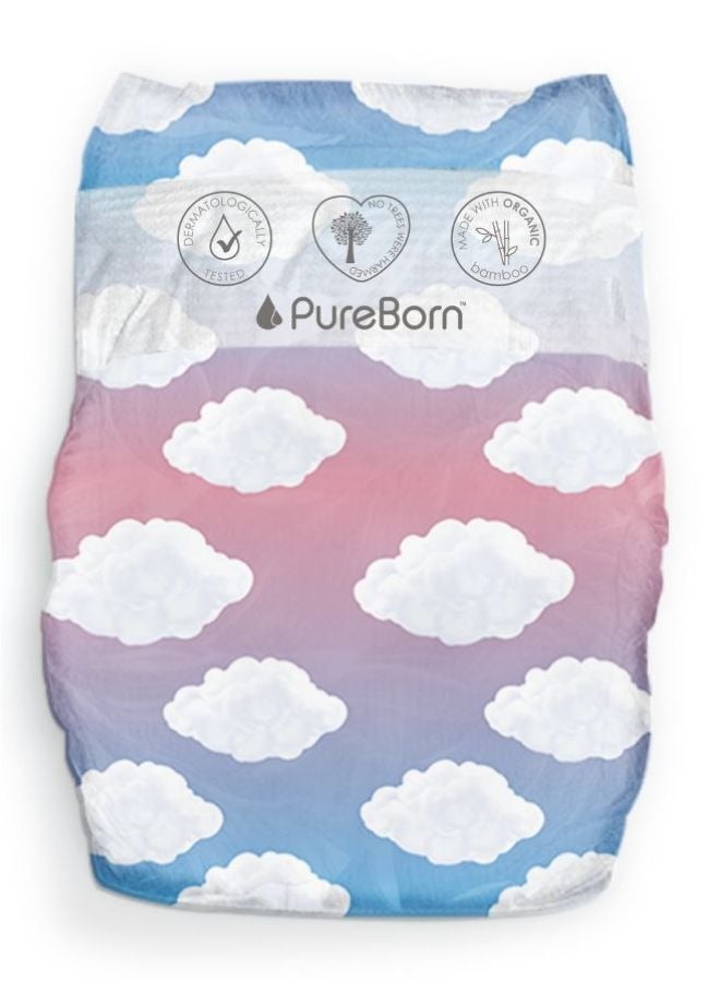 PureBorn Organic Bamboo Size 6 Diapers 16-20 Kg 20 Count - Image 2