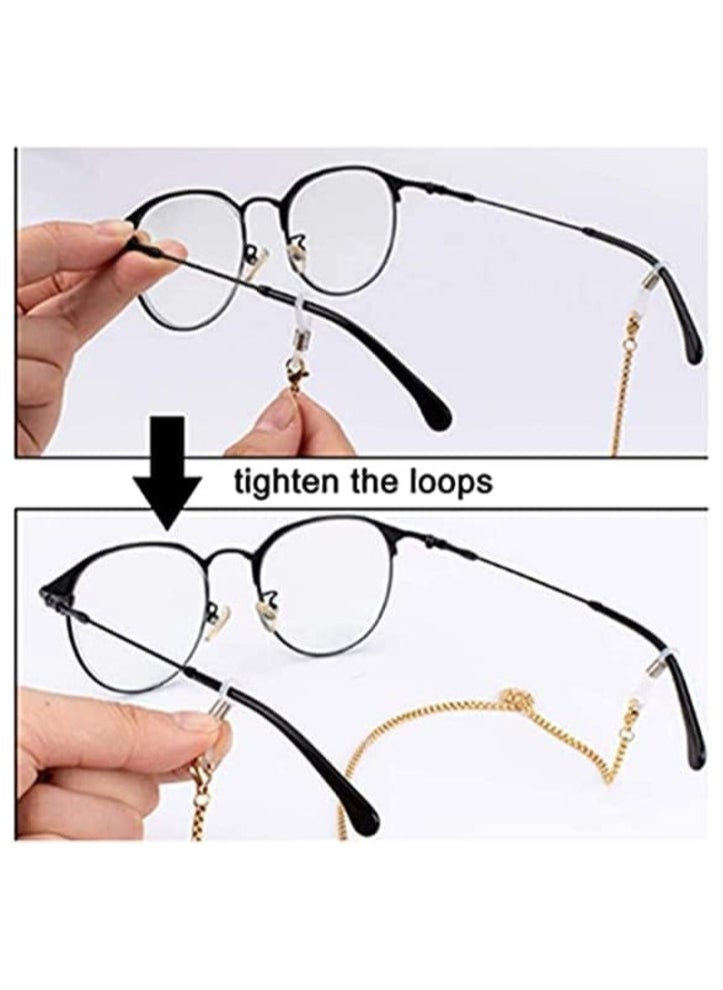 MIRFA Chain for Sunglasses Reading Glasses Strap Necklace for Women Eyeglass, Holder Strap Retainer Lanyards for Women Girls Elderly and Children Anti Slip  - Image 3