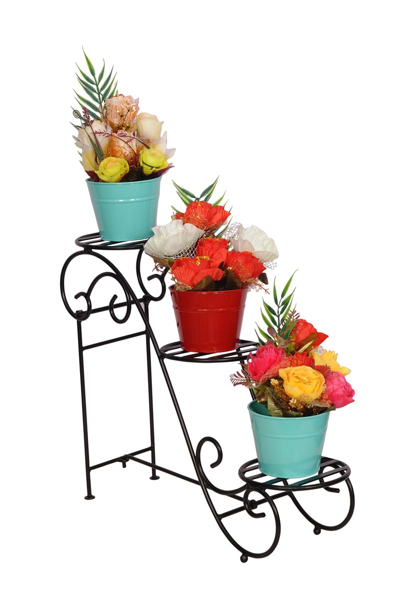 Bee Creative Decorative Garden and Home Storage Organizer (Black) - Image 3