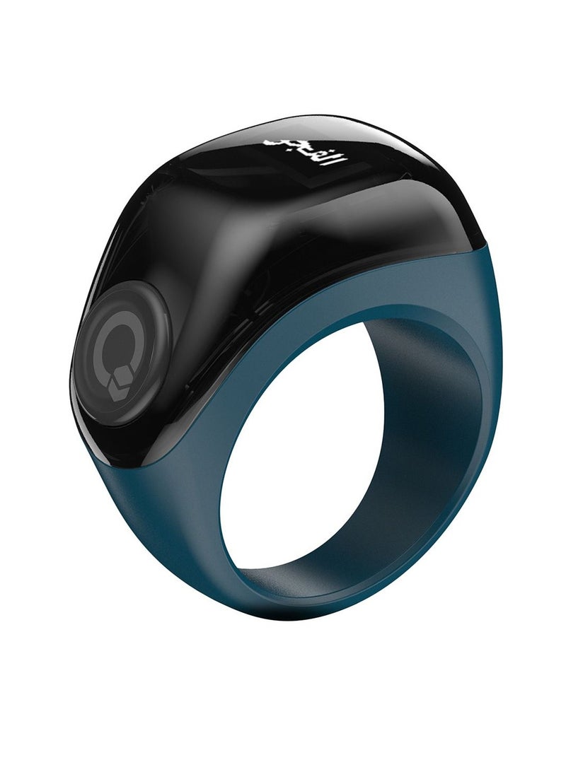 UMEOX Digital Counter Tasbeeh 3 Size Compatible SMART Zikr Plastic Ring Blue - Image 2