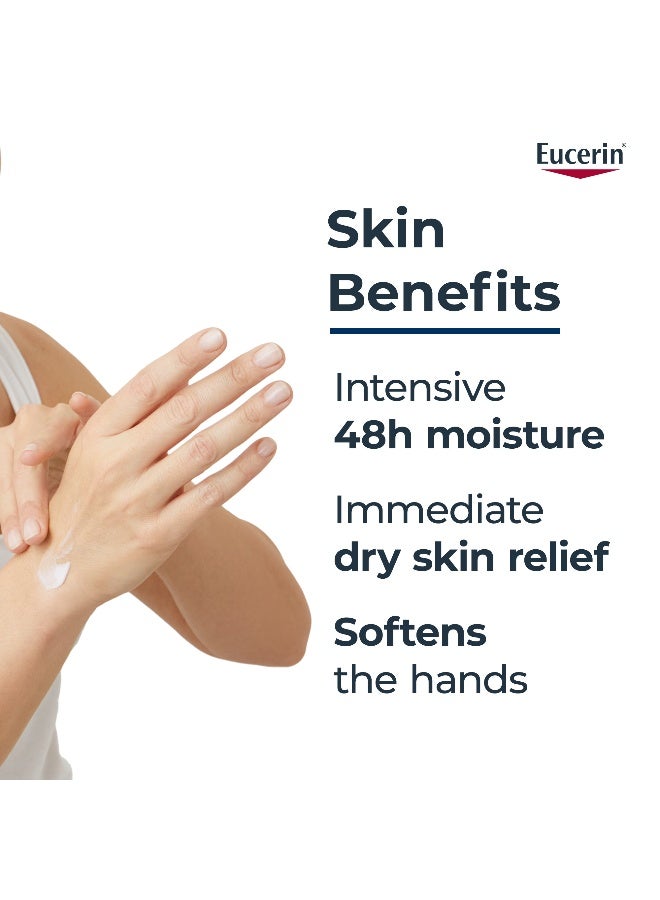 Eucerin Pack Of 2 Urea Repair 5% Urea Hand Cream 75ml - Image 3
