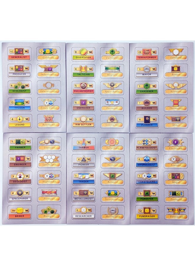 STRONGHOLD GAMES Terraforming Mars Milestones And Awards - Strategy Board Game - For 1 To 5 Players And Ages 12+ - Image 2