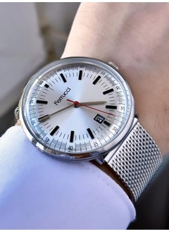 Ferrucci Men's Calendar Mesh Strap Wristwatch  - Image 1