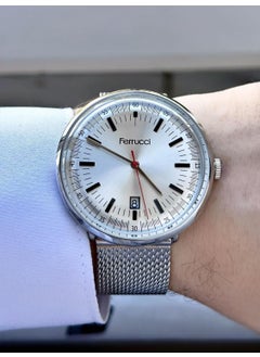 Ferrucci Men's Calendar Mesh Strap Wristwatch  - Image 2