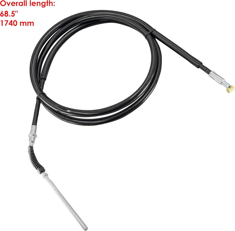 Caltric كابل فرامل يد خلفي متوافق مع هوندا تركس 250 ريكون 250 2X4 1997 1998 1999 2000 2001 - Image 2