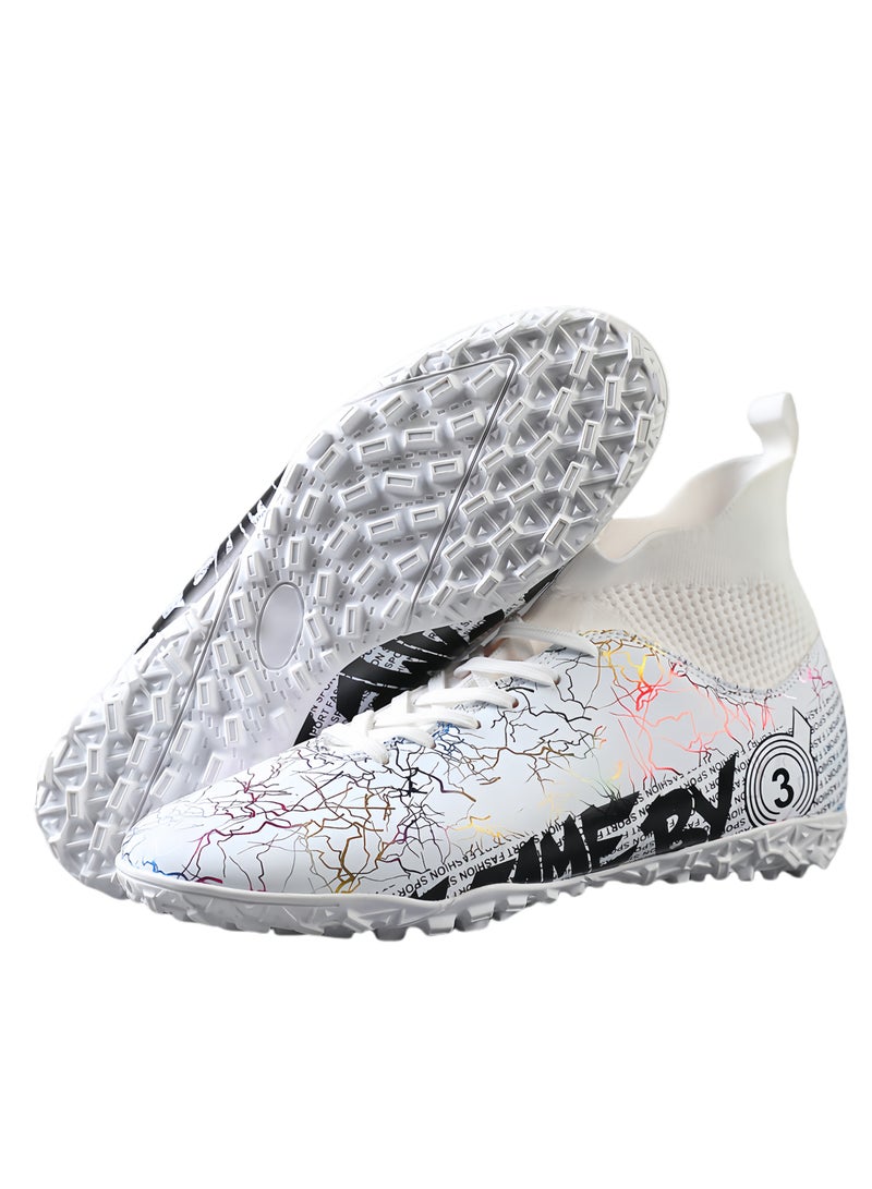 SKT Shiketro Great Men Women Short Soccer Cleats Outdoor Sports Training Shoes - Image 1