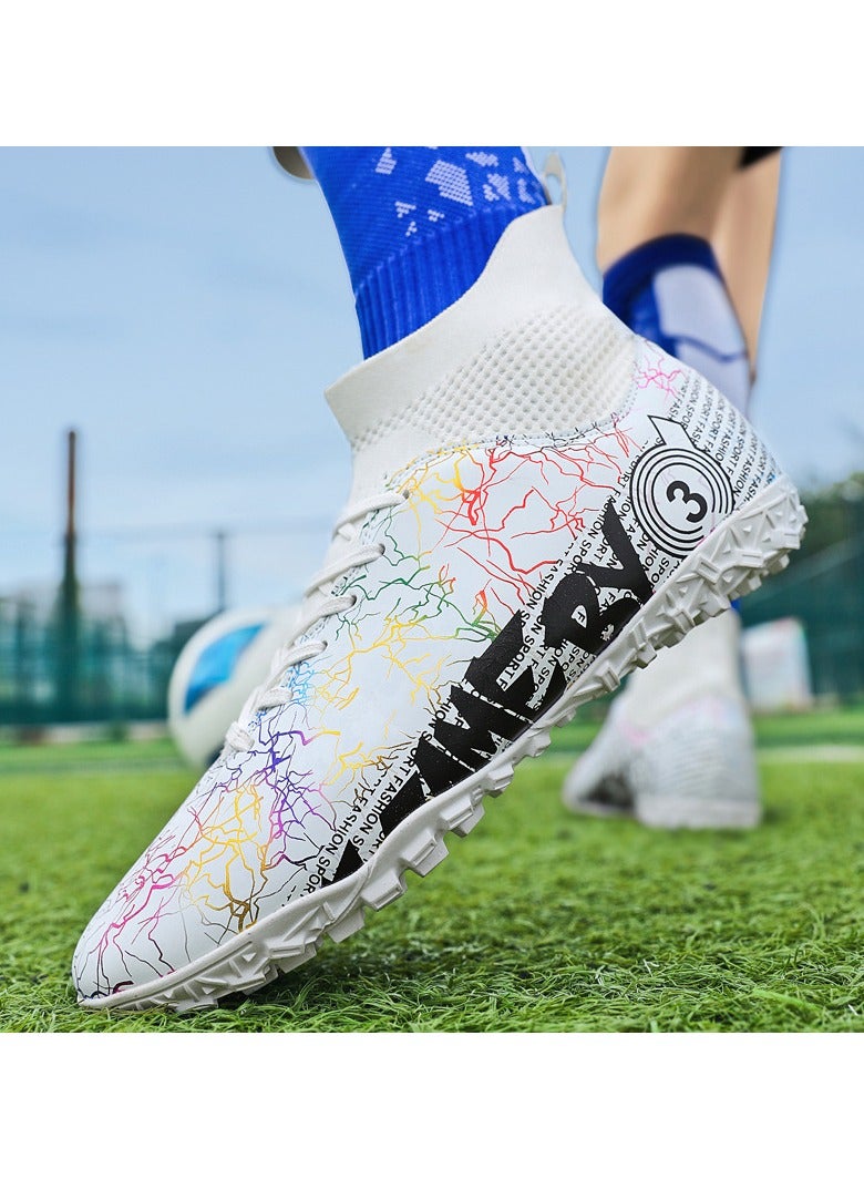 SKT Shiketro Great Men Women Short Soccer Cleats Outdoor Sports Training Shoes - Image 2