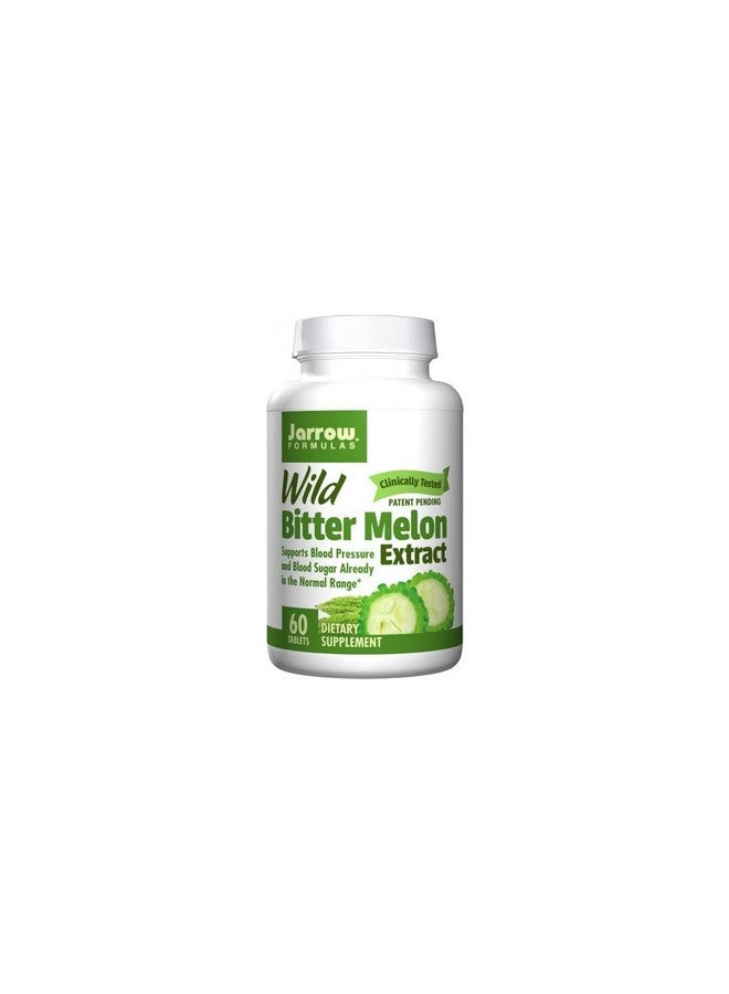 Jarrow Formulas Wild Bitter Melon Extract 1,500 mg, Dietary Supplement, 60 Tablets, Up to a 30 Day Supply