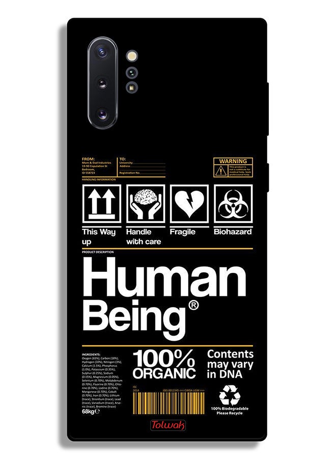 Tolwak Samsung Galaxy Note 10 Plus Protective Case Cover Human Being Sticker - Image 2