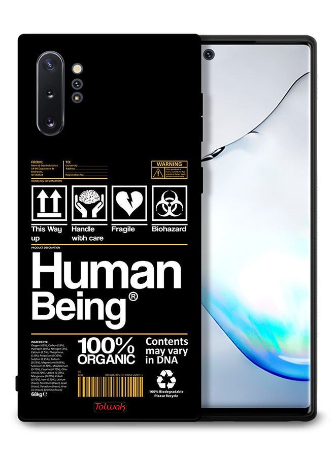 Tolwak Samsung Galaxy Note 10 Plus Protective Case Cover Human Being Sticker - Image 1