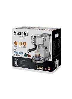 Saachi 3 In 1 Coffee Make With 20 Bar Italian ULKA Pump  - Image 4