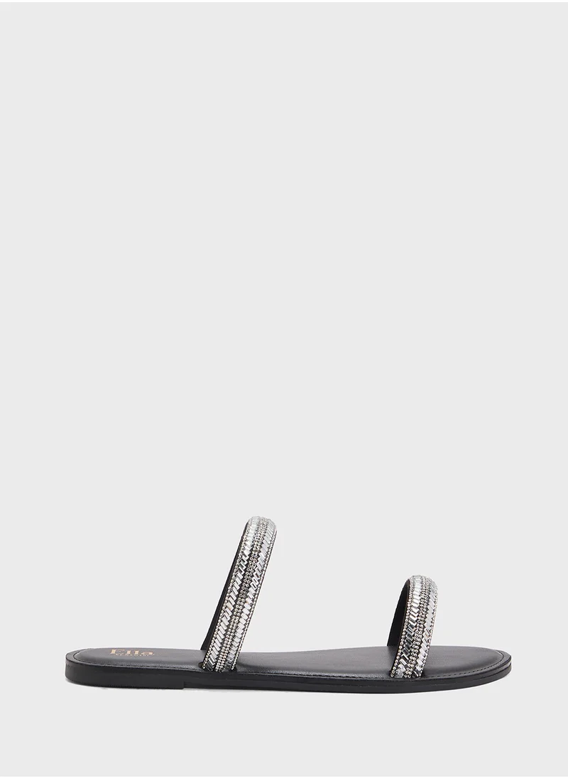 ايلا Sparkly Flat Sandal