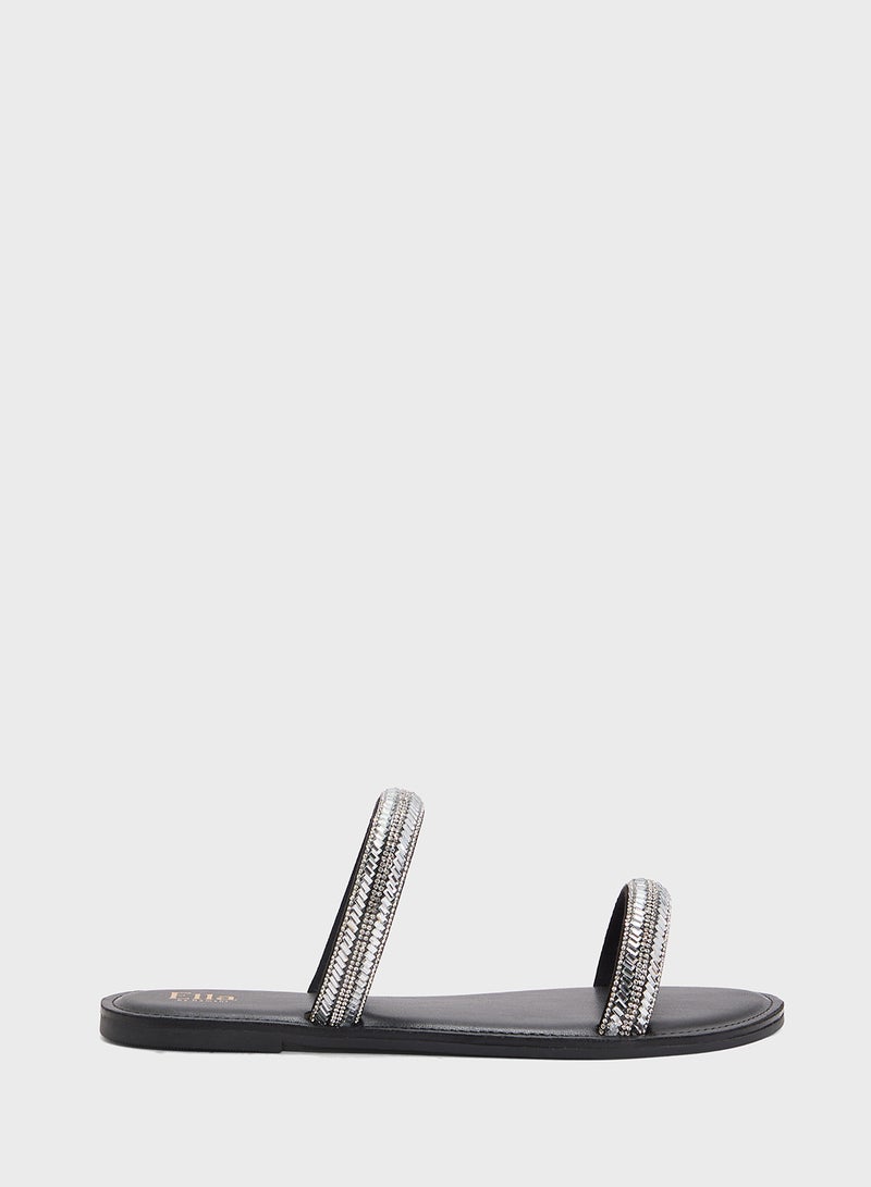 ايلا صندل فلات لامع - Image 1