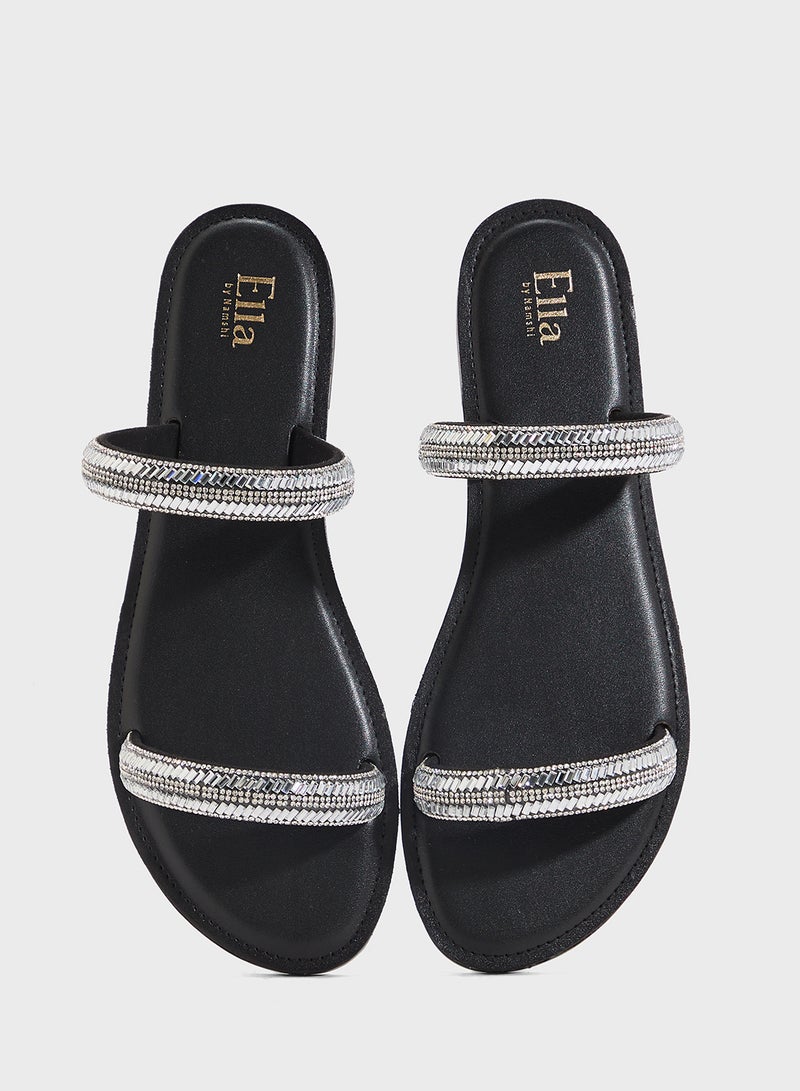 ايلا صندل فلات لامع - Image 4