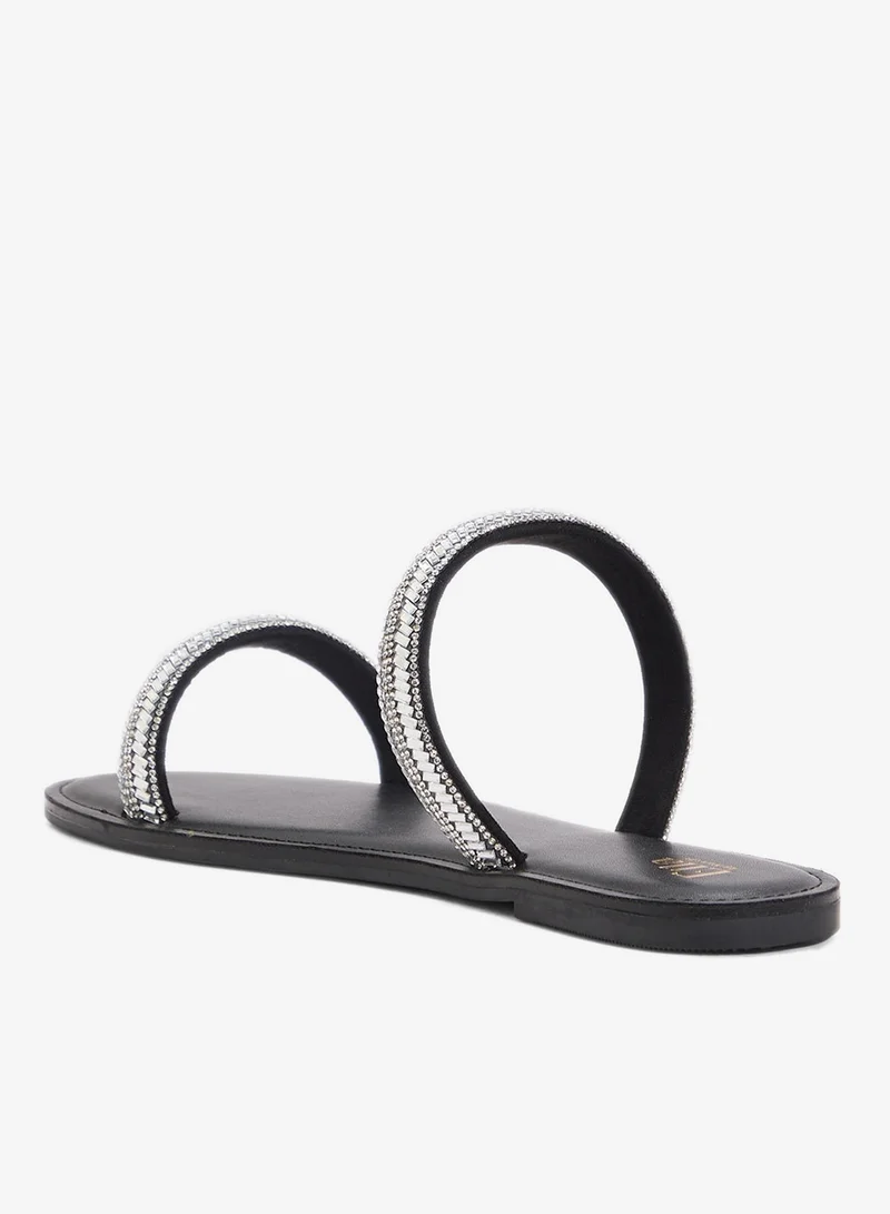 ELLA Sparkly Flat Sandal