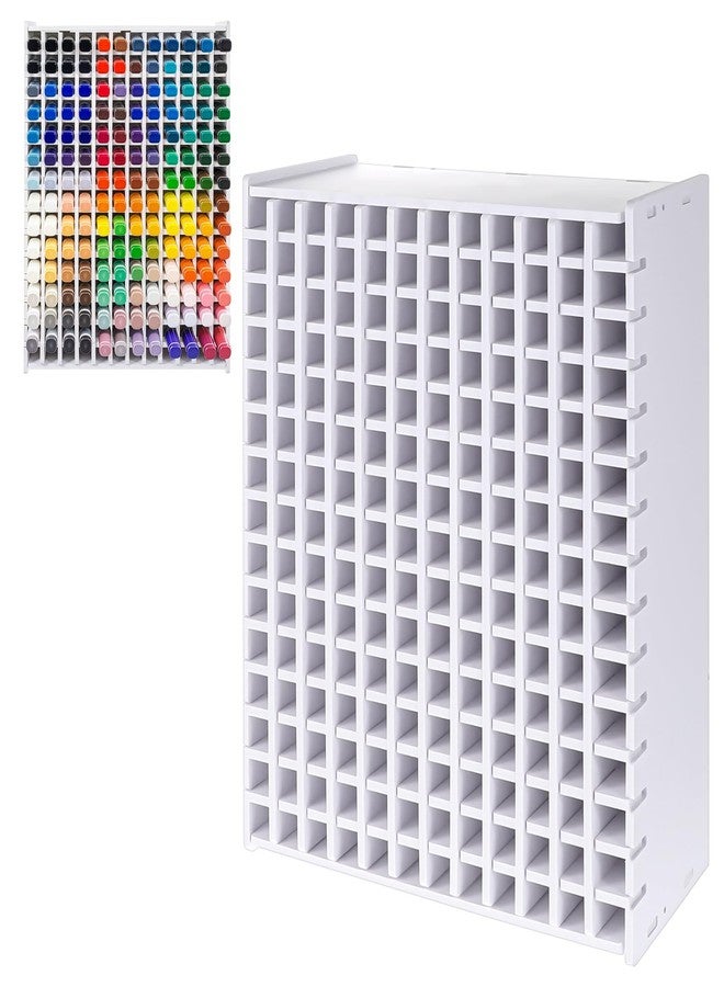 mekueeex Art Marker Storage Rack for 180 Markers, Watercolour Brushes Pens Colored Pencils Organizer Holder for Desk - Image 1