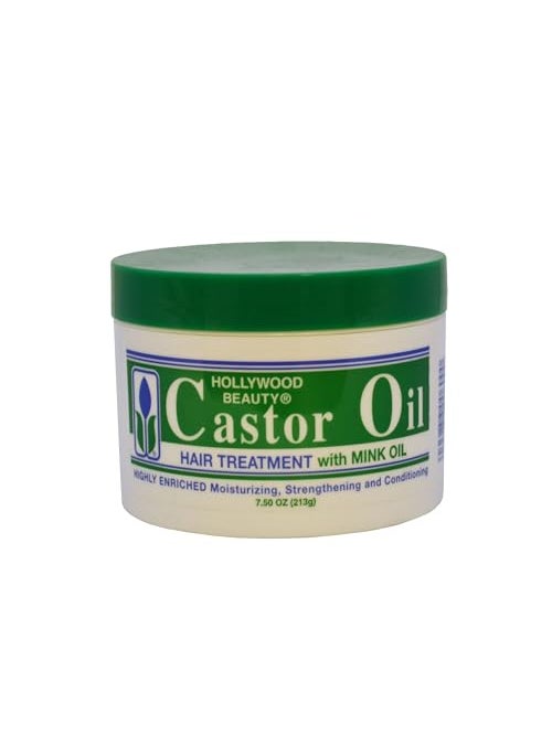 Hollywood Beauty Hollywood Beauty Castor Oil Hair Treatment with Mink Oil, 7.5 Ounce 