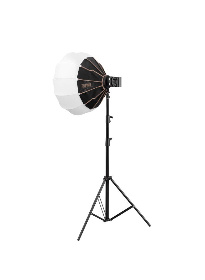ZHIYUN 25.5inch/65cm/2.1ft Lantern Softbox [Official]  with Bowens Mount, Professional Video Light Softbox for Photography Studio, Video Recording, Portraits Shooting, Compatible for Molus G200/ G300/ B-Series