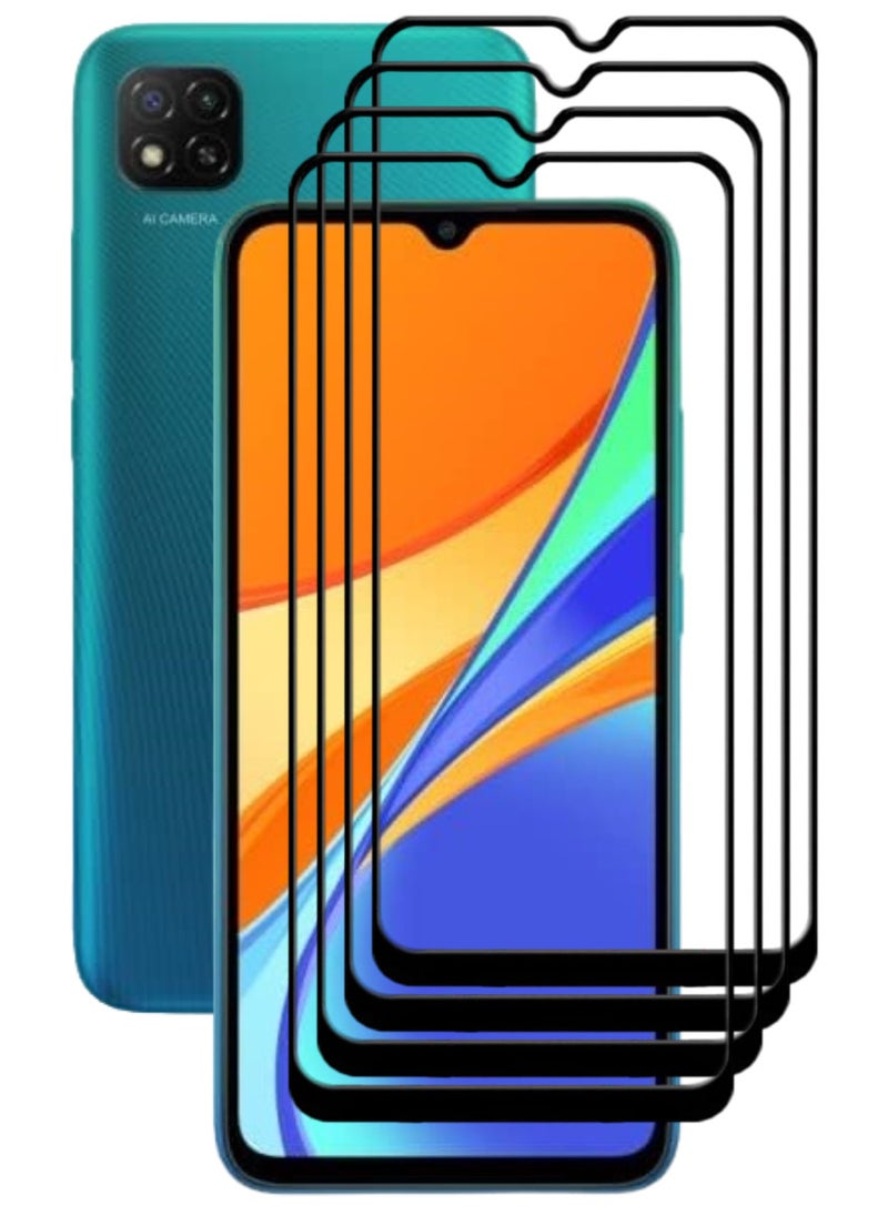 ACLIX 4 Pieces Antistatic ESD Dustproof Premium Quality High Definition Tempered Glass Screen Protector Designed For Xiaomi Redmi 9C - Image 1