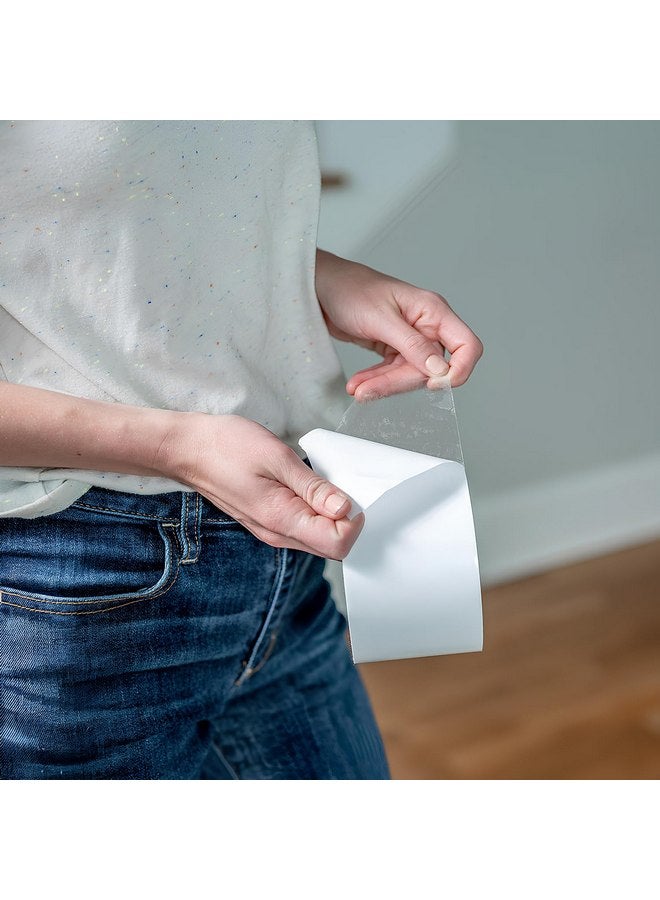 إلك شريط ELK المضاد لخدش القطط - شريط تدريب القطط - شفاف 100% على الوجهين لمنع الخدش، واقي أثاث للأريكة والسجاد والأبواب وآمن للحيوانات الأليفة والأطفال - 3 بوصات × 30 ياردة - Image 5