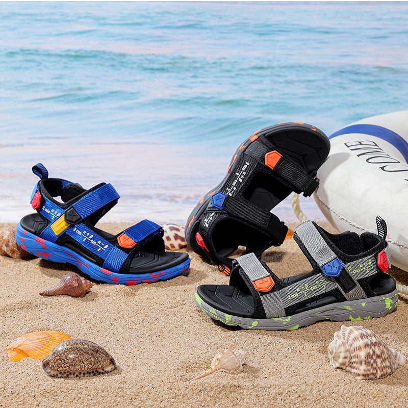Boys Sandals Summer Casual Children Students Big Children Non-Slip Beach Shoes Boys Shoes - Image 3
