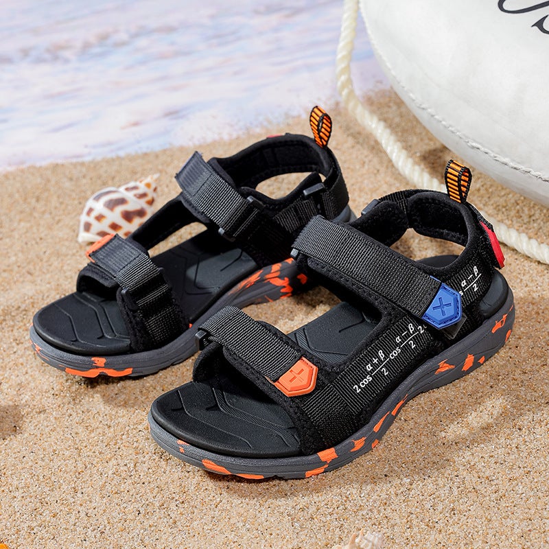 Boys Sandals Summer Casual Children Students Big Children Non-Slip Beach Shoes Boys Shoes - Image 4
