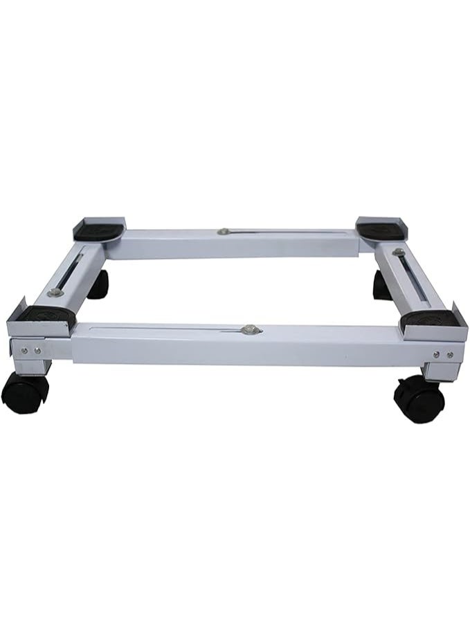Adjustable Refrigerator Stand – Heavy Duty Movable Base with Wheels for Easy Transport & Space-Saving Design