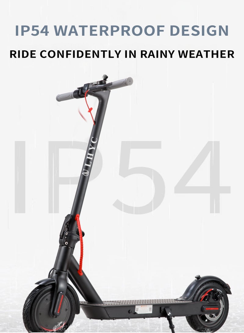 ULHYC This Electric Scooter Features an Aluminum Alloy Body, is Lightweight and Easy to Carry, and Folds Quickly. It Features a New 36V 7.8AH Battery Management System and App Control, Making it Suitable for Both Men and Women for Work and Leisure. It Features Durable 8.5-inch Honeycomb Tires, a 350W Motor, a Maximum Range of 25km, Easy Braking, and a Maximum Weight of 150 kg. - Image 5