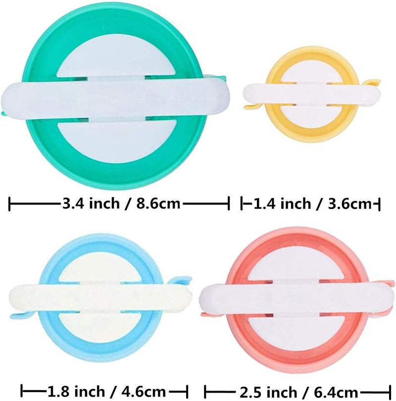 RRigo Pom Pom Maker, 4 Sizes Pompom Maker Tool Set for Fluff Ball Weave DIY Wool Yarn Knitting Craft Project for Adult - - Image 3