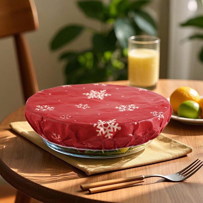 3 Pieces Elastic Cotton Bowl Covers For Bread Proofing And Dough Rising Color F - Image 3