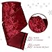 MAYREEL 4 Inch Burgundy Crushed Velvet Ribbon Wired Extra Wide for Christmas Decorations Gift Wrapping Wreaths Tree Toppers 10 Yards - Image 4