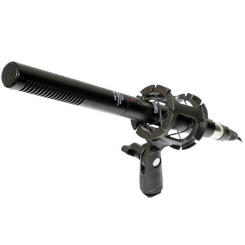 Vidpro XM-55 13-Piece Professional Video & Broadcast Unidirectional Condenser Shotgun Microphone Kit - Complete Set Includes 2 Mounts Adapters Cables and More Perfect for Indoor and Outdoor Recording - Image 2