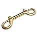 Scuba Choice Scuba Dive 4 Brass Clip Double Ended Snap Bolt Golden Color - Image 3