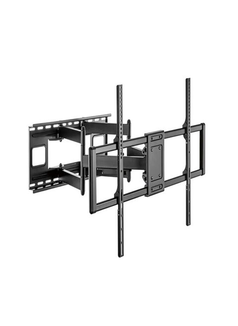 SH 990P Swivel TV Wall Mount for 60"-100" LED LCD Screens, VESA 900x600, Extendable Arm 75–703mm, 90kg Load Capacity – Black
