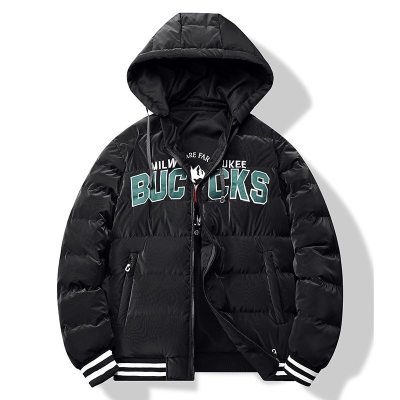 E-Commerce Winter New Cotton-Padded Jacket Men'S Trendy Double-Sided Cotton-Padded Jacket Thickened Warm Youth Cotton-Padded Jacket Men'S Top - Image 4