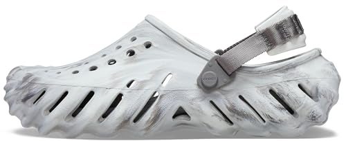 Crocs Unisex-Adult Echo Clogs, Moonlight/Multi, 6 Women/4 Men - Image 1