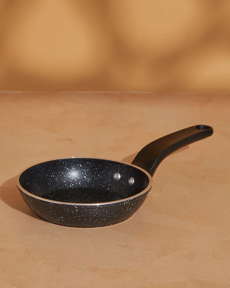 REDTAG Black With Pattern Non-Stick Frypan (14 cm)