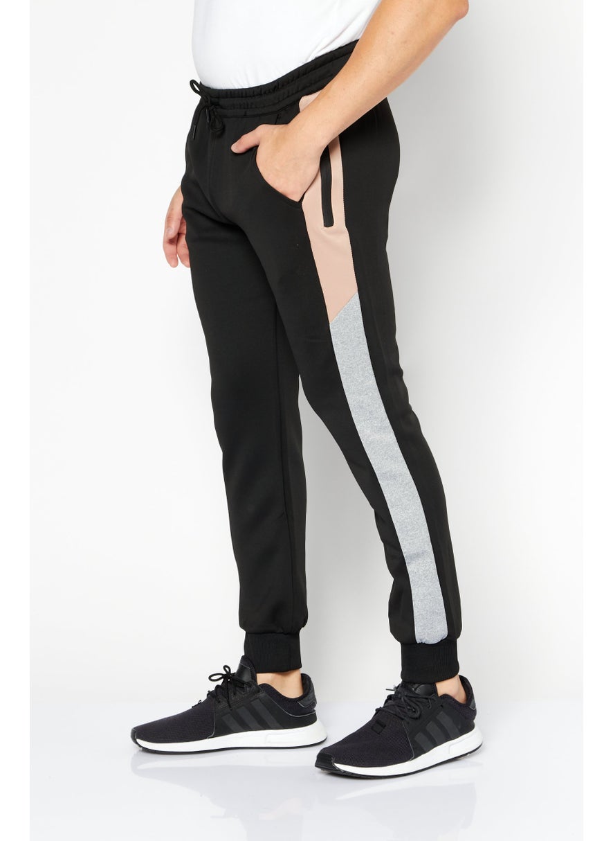 Cultura New York Men Sportswear Fit Training Sweatpants, Black  - Image 2