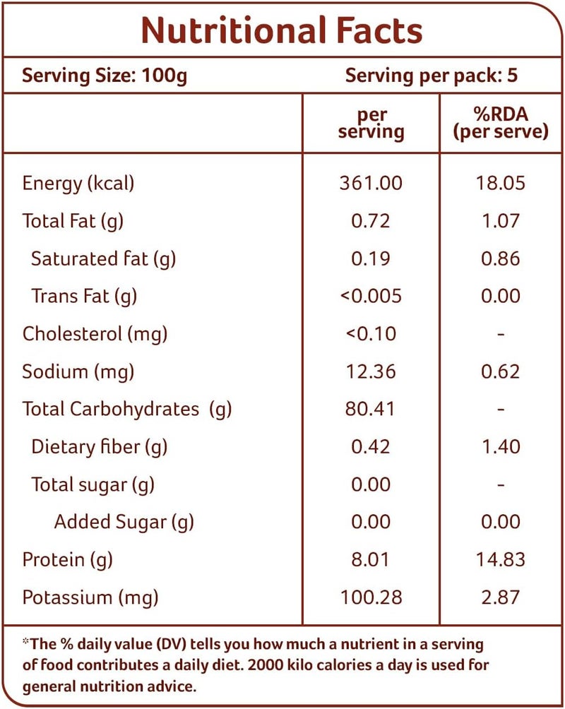 Organic Tattva Rice Rava Idli 1 kg - Gluten-Free and Pesticide-Free - Image 2